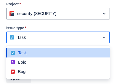 Issue Type